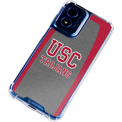 University of Southern California USC Trojans Moto G 5G (2024) Clear Case