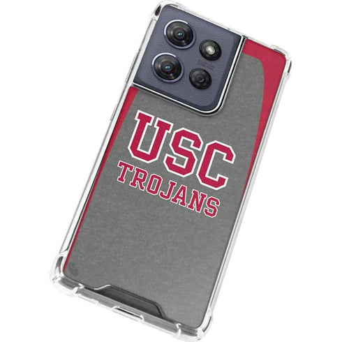 University of Southern California USC Trojans Moto G Play 5G (2025) Clear Case