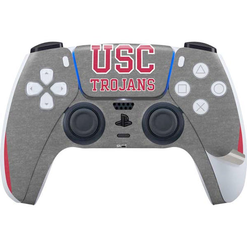 University of Southern California USC Trojans PS5 Pro Disk Bundle Skin