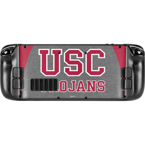 University of Southern California USC Trojans Steam Deck Handheld Gaming Computer Skin