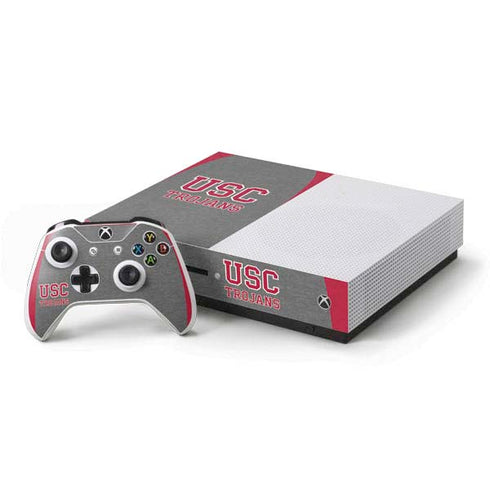 University of Southern California USC Trojans Xbox One S Console and Controller Bundle Skin