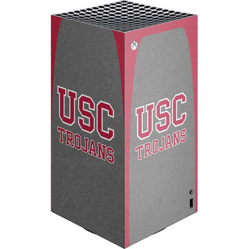 University of Southern California USC Trojans XBox Series X Digital Edition Console Skin