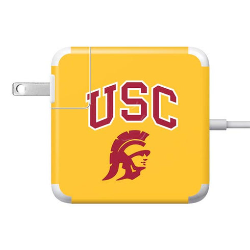 University of Southern California USC Trojans Yellow 85W Power Adapter (15 and 17 inch MacBook Pro Charger) Skin