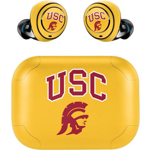 University of Southern California USC Trojans Yellow Amazon Echo Buds Skin