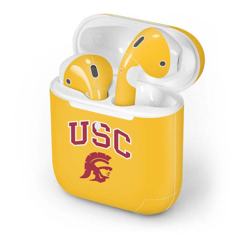 University of Southern California USC Trojans Yellow Apple AirPods 2 Skin
