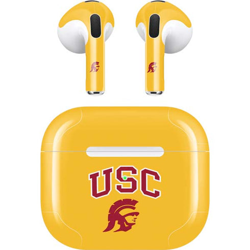 University of Southern California USC Trojans Yellow Apple AirPods (3rd Gen 2021) Skin