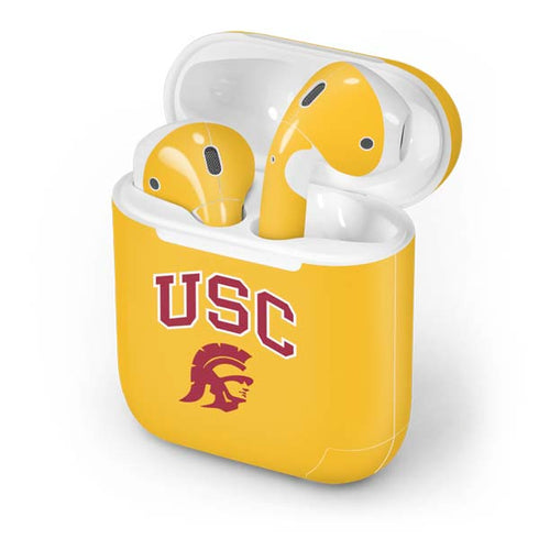 University of Southern California USC Trojans Yellow Apple AirPods Skin