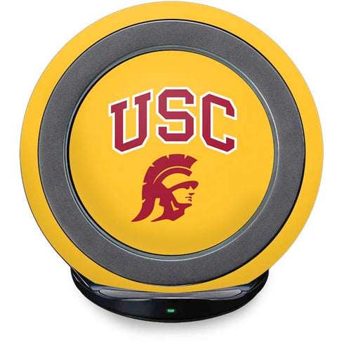 University of Southern California USC Trojans Yellow Fast Charge Wireless Charging Stand Skin