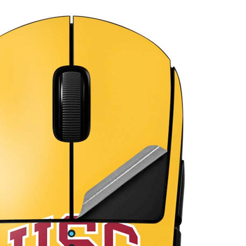 University of Southern California USC Trojans Yellow G Pro Wireless Gaming Mouse Skin