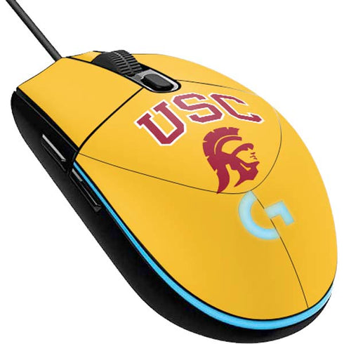 University of Southern California USC Trojans Yellow G203 Prodigy RGB Wired Gaming Mouse Skin