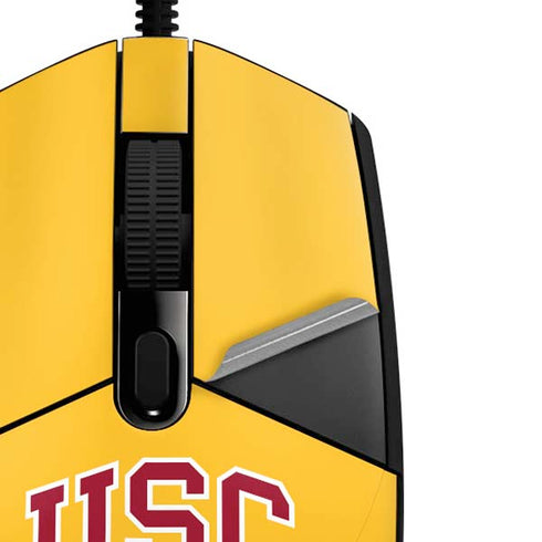 University of Southern California USC Trojans Yellow G203 Prodigy RGB Wired Gaming Mouse Skin