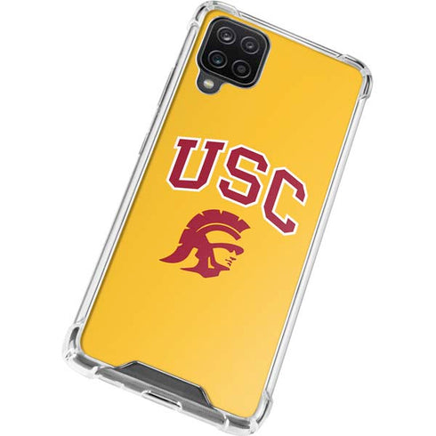 University of Southern California USC Trojans Yellow Galaxy A12 Clear Case