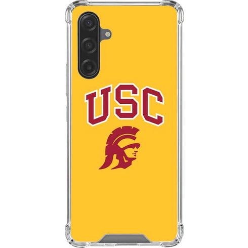 University of Southern California USC Trojans Yellow Galaxy A17 Clear Case