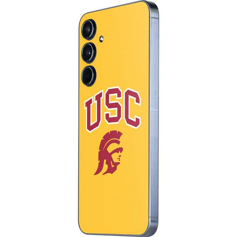 University of Southern California USC Trojans Yellow Galaxy A35 5G Skin