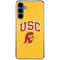 University of Southern California USC Trojans Yellow Galaxy A55 5G Clear Case