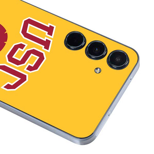 University of Southern California USC Trojans Yellow Galaxy A55 5G Skin
