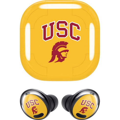 University of Southern California USC Trojans Yellow Galaxy Buds Pro Skin