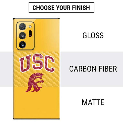 University of Southern California USC Trojans Yellow Galaxy Note20 Ultra 5G Skin