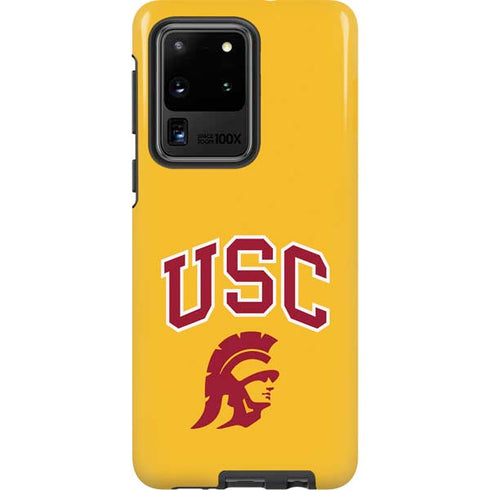 University of Southern California USC Trojans Yellow Galaxy S20 Ultra 5G Pro Case