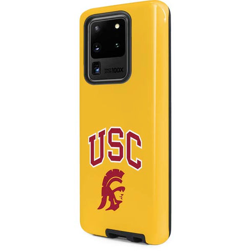 University of Southern California USC Trojans Yellow Galaxy S20 Ultra 5G Pro Case