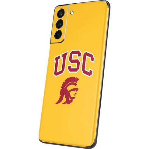 University of Southern California USC Trojans Yellow Galaxy S21 Plus 5G Skin