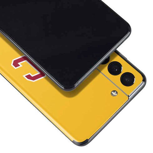 University of Southern California USC Trojans Yellow Galaxy S21 Plus 5G Skin