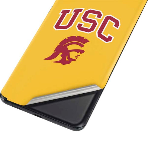 University of Southern California USC Trojans Yellow Galaxy S21 Plus 5G Skin