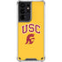 University of Southern California USC Trojans Yellow Galaxy S21 Ultra 5G Clear Case