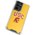 University of Southern California USC Trojans Yellow Galaxy S21 Ultra 5G Clear Case