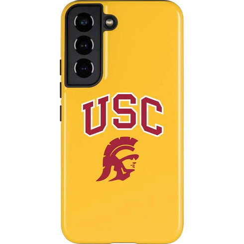 University of Southern California USC Trojans Yellow Galaxy S22 Pro Case