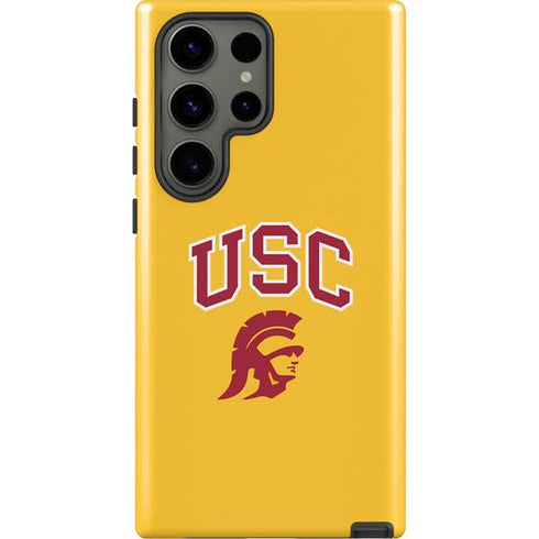 University of Southern California USC Trojans Yellow Galaxy S23 Ultra Pro Case