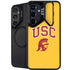 University of Southern California USC Trojans Yellow Galaxy S25 Plus Kickstand Case