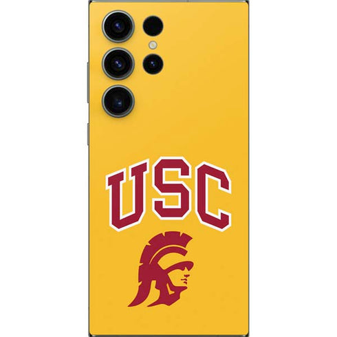 University of Southern California USC Trojans Yellow Galaxy S24 Ultra Skin