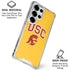 University of Southern California USC Trojans Yellow Galaxy S25 Ultra Clear Case