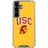 University of Southern California USC Trojans Yellow Galaxy S26 Clear Case
