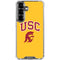 University of Southern California USC Trojans Yellow Galaxy S26 Plus Clear Case