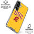 University of Southern California USC Trojans Yellow Galaxy S26 Plus Clear Case