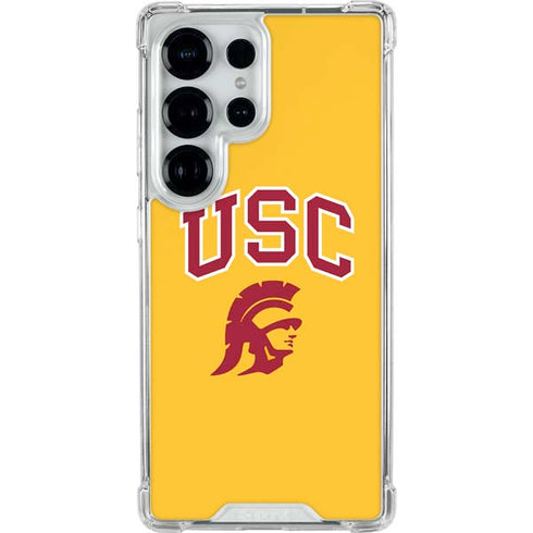 University of Southern California USC Trojans Yellow Galaxy S26 Ultra Clear Case
