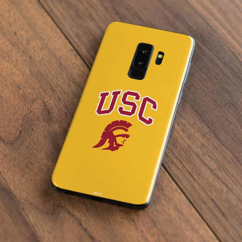 University of Southern California USC Trojans Yellow Galaxy S9 Plus Skin