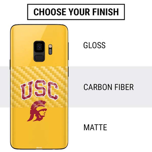 University of Southern California USC Trojans Yellow Galaxy S9 Skin