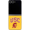 University of Southern California USC Trojans Yellow Galaxy Z Flip6 Skin
