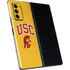 University of Southern California USC Trojans Yellow Galaxy Z Fold2 5G Skin
