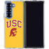 University of Southern California USC Trojans Yellow Galaxy Z Fold6 Clear Case