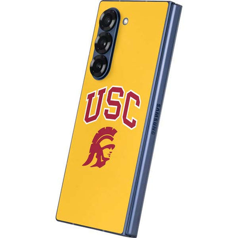 University of Southern California USC Trojans Yellow Galaxy Z Fold6 Skin