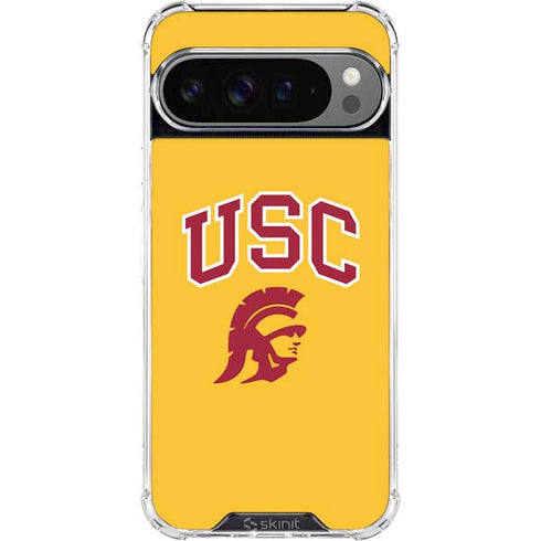 University of Southern California USC Trojans Yellow Google Pixel 10 Pro XL Clear Case