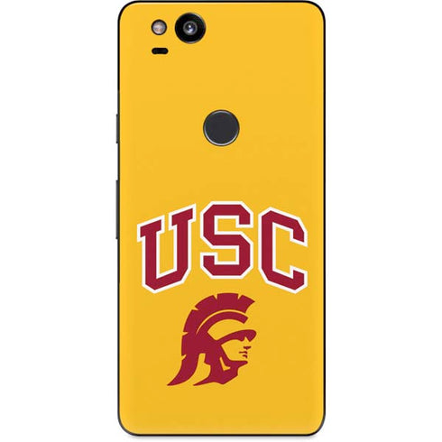 University of Southern California USC Trojans Yellow Google Pixel 2 Skin