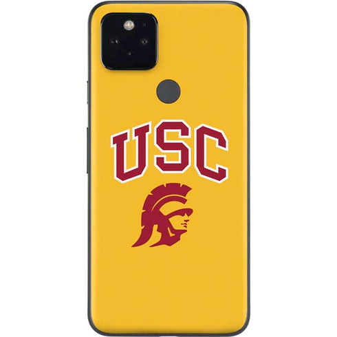 University of Southern California USC Trojans Yellow Google Pixel 5 Skin