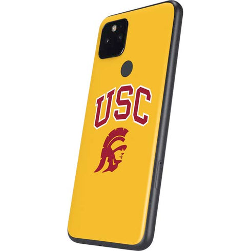 University of Southern California USC Trojans Yellow Google Pixel 5 Skin