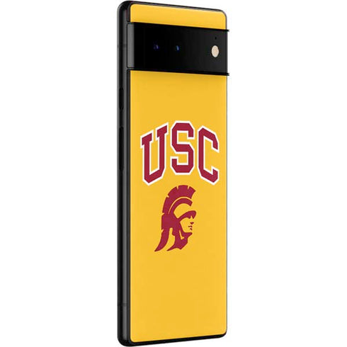 University of Southern California USC Trojans Yellow Google Pixel 6 Pro Skin