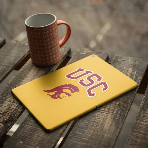 University of Southern California USC Trojans Yellow iPad Skins